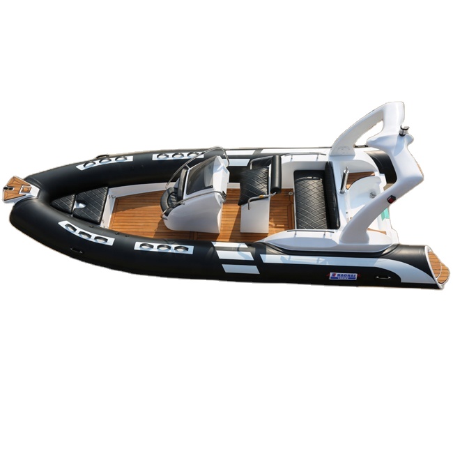 Fishing Boat Fiberglass - 16 Fuß 4,80 m Hypalon-Material, Fiberglas-Rumpf,
