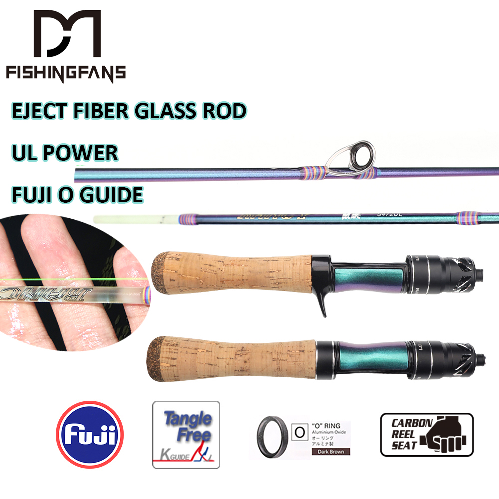 Fishing Boat Fiberglass - FISHINGFANS RANCY Forellenrute Mini Player 4'7