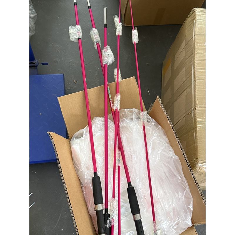 Rosa Fiberglas-Angelrute, 2-te – Fishing Boat Fiberglass Bewertung und Preis