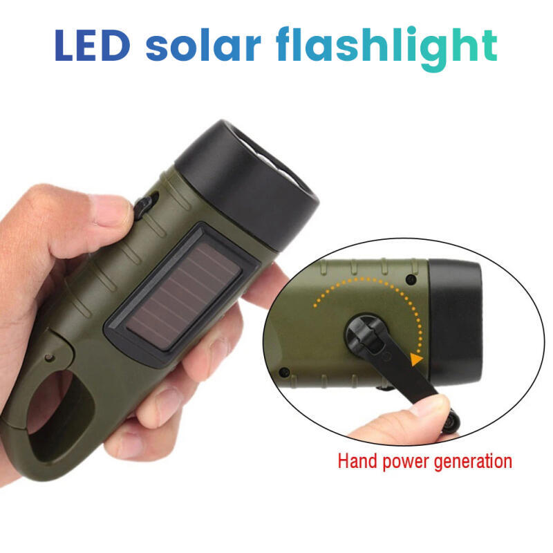 Handkurbel-Solar-Taschenlampe  – Fishing Boat Navigation Light Bewertung und Preis